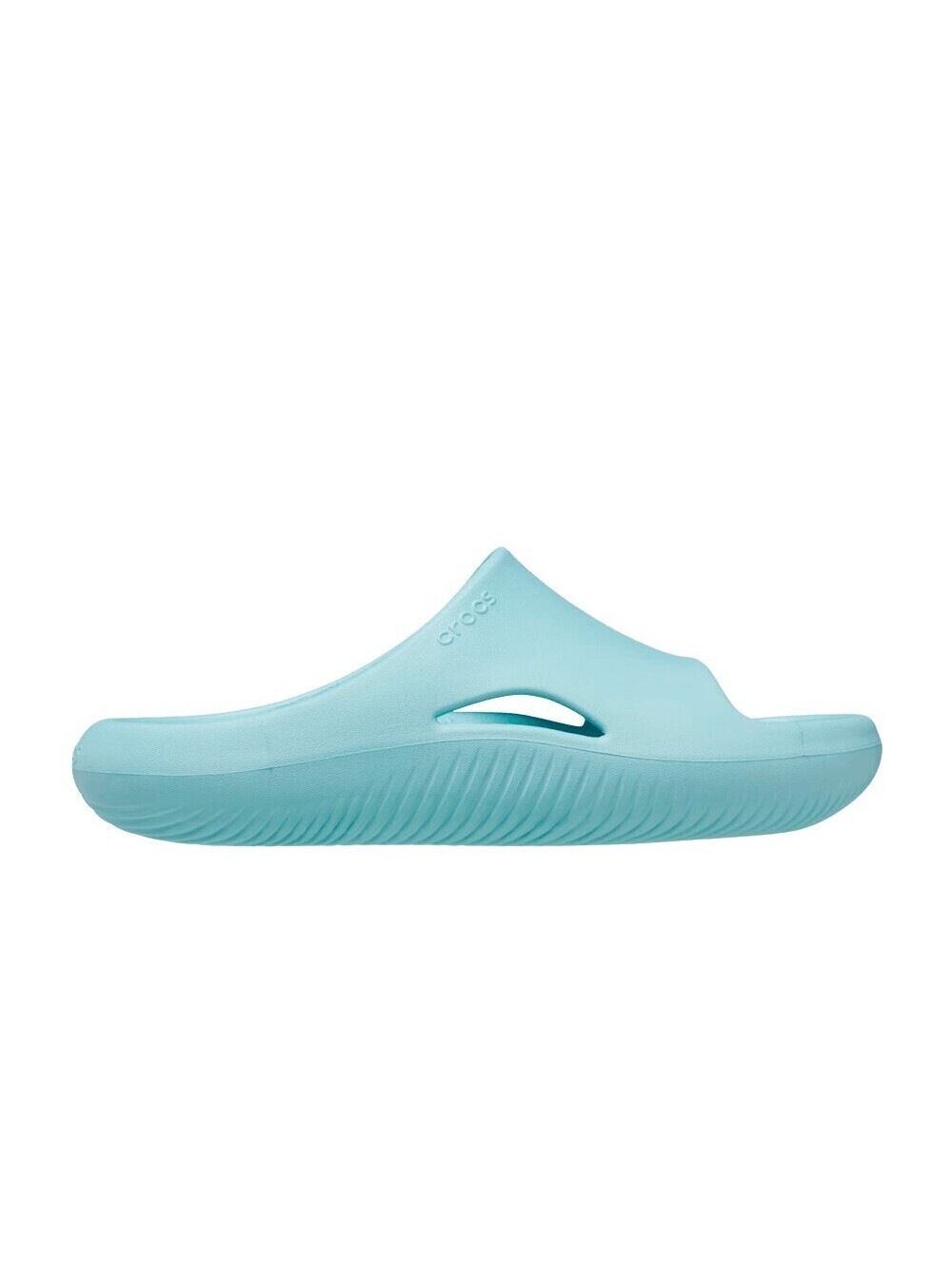Crocs Women's Mellow Recovery Slides Blue Light, Size 11 - Picture 3 of 3